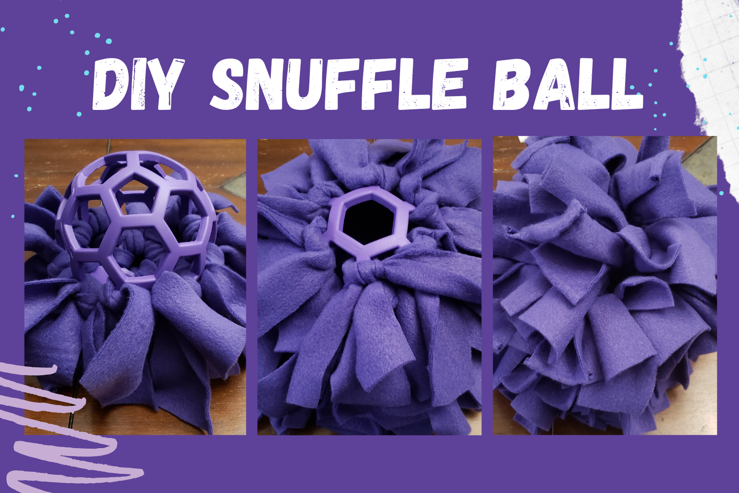 DIY Snuffle Ball Tutorial